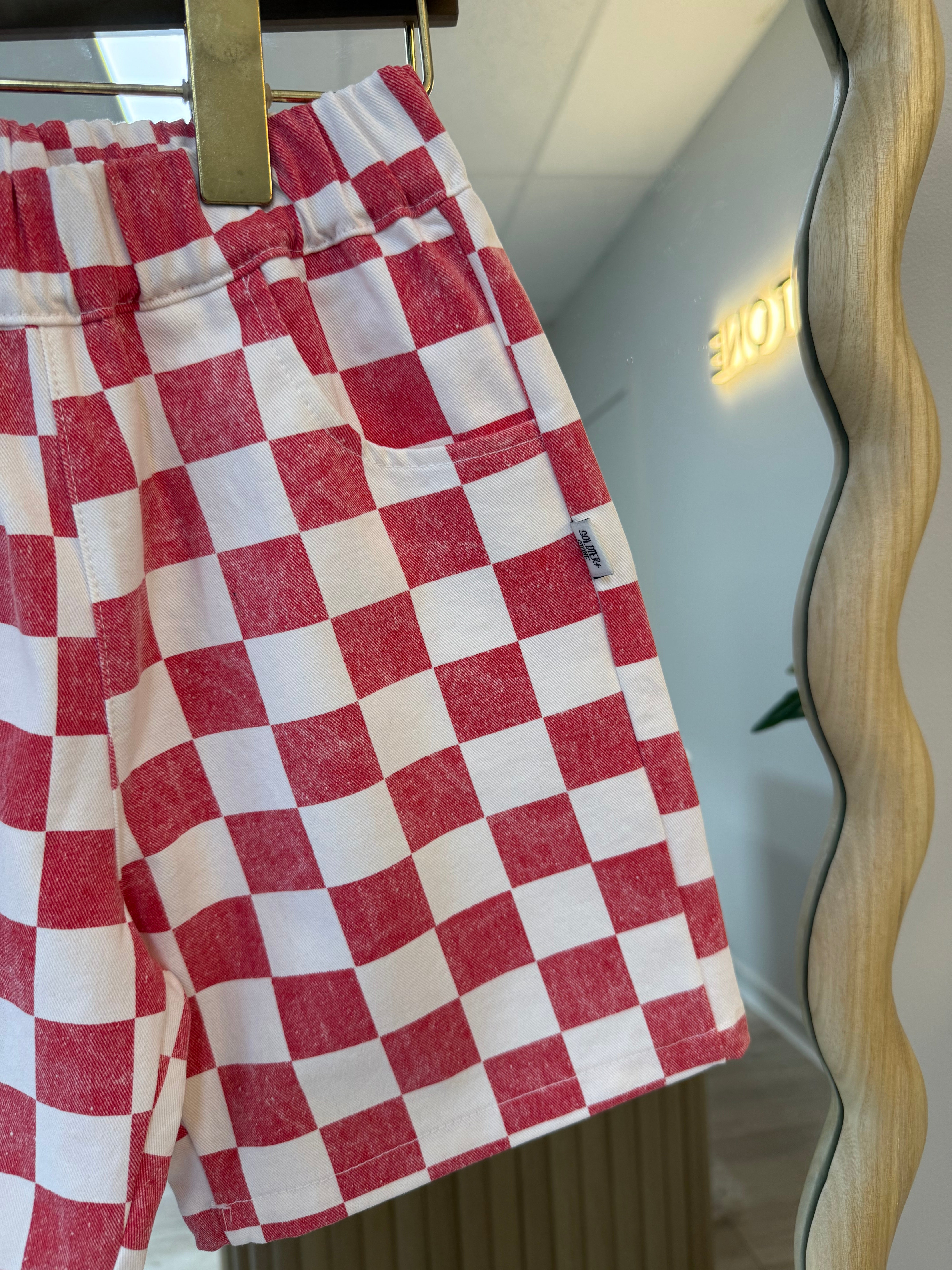 Checkerboard Shorts