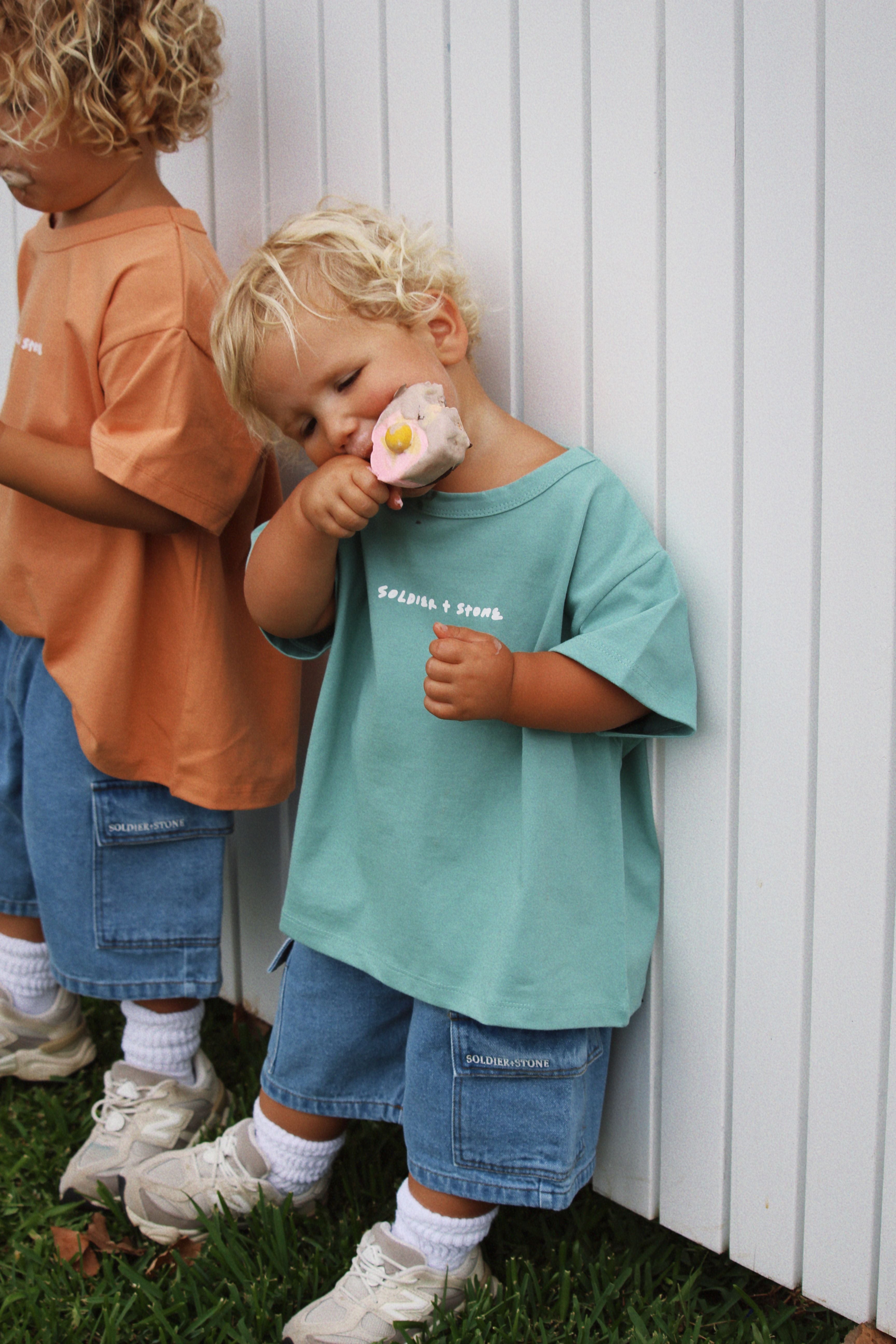 Summer Faves Tee- Pastel Green