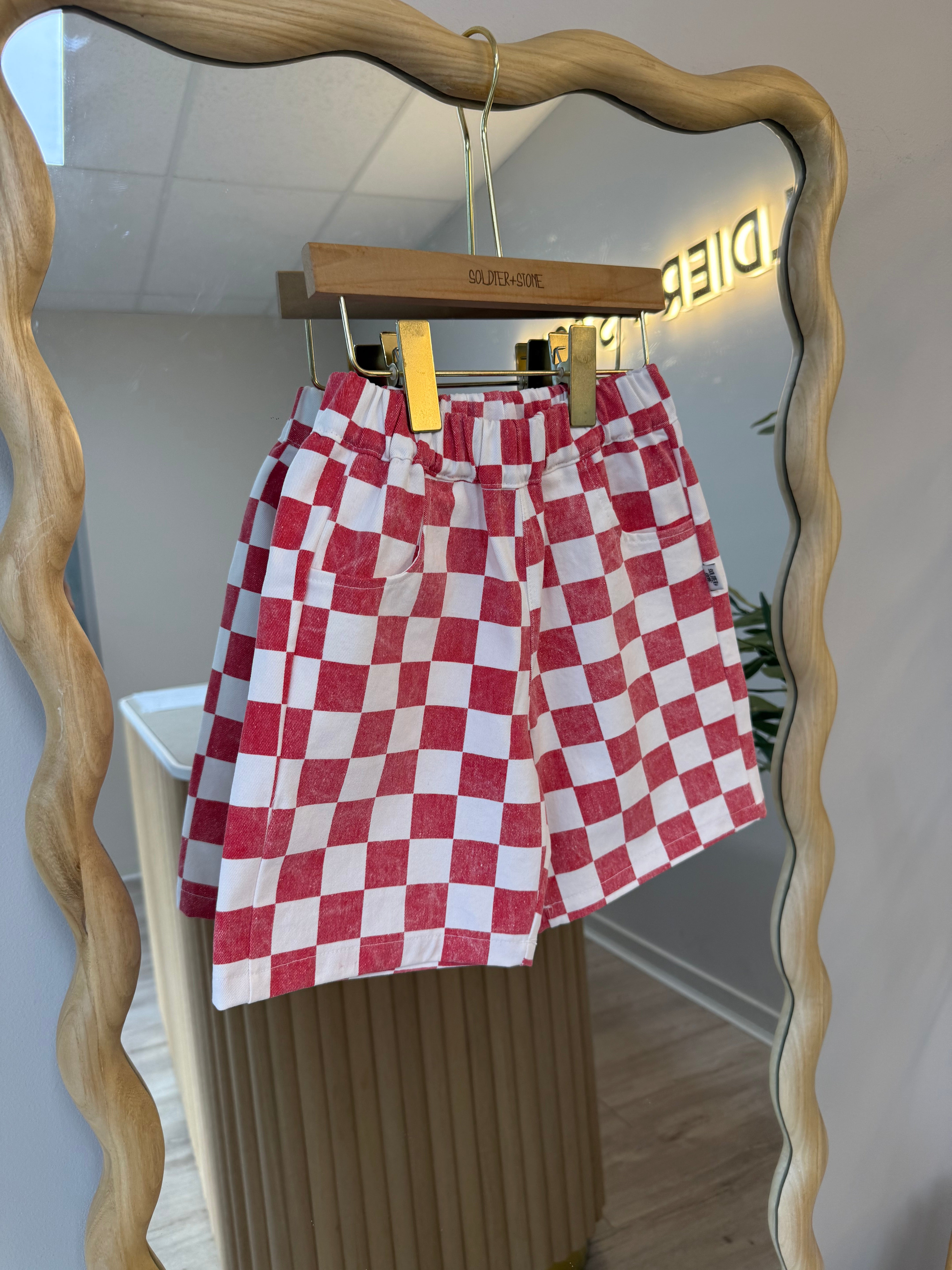 Checkerboard Shorts