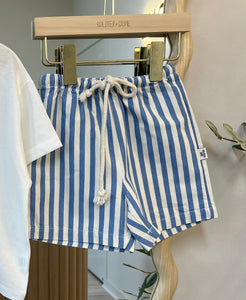 Striped Summer Shorts (Blue)