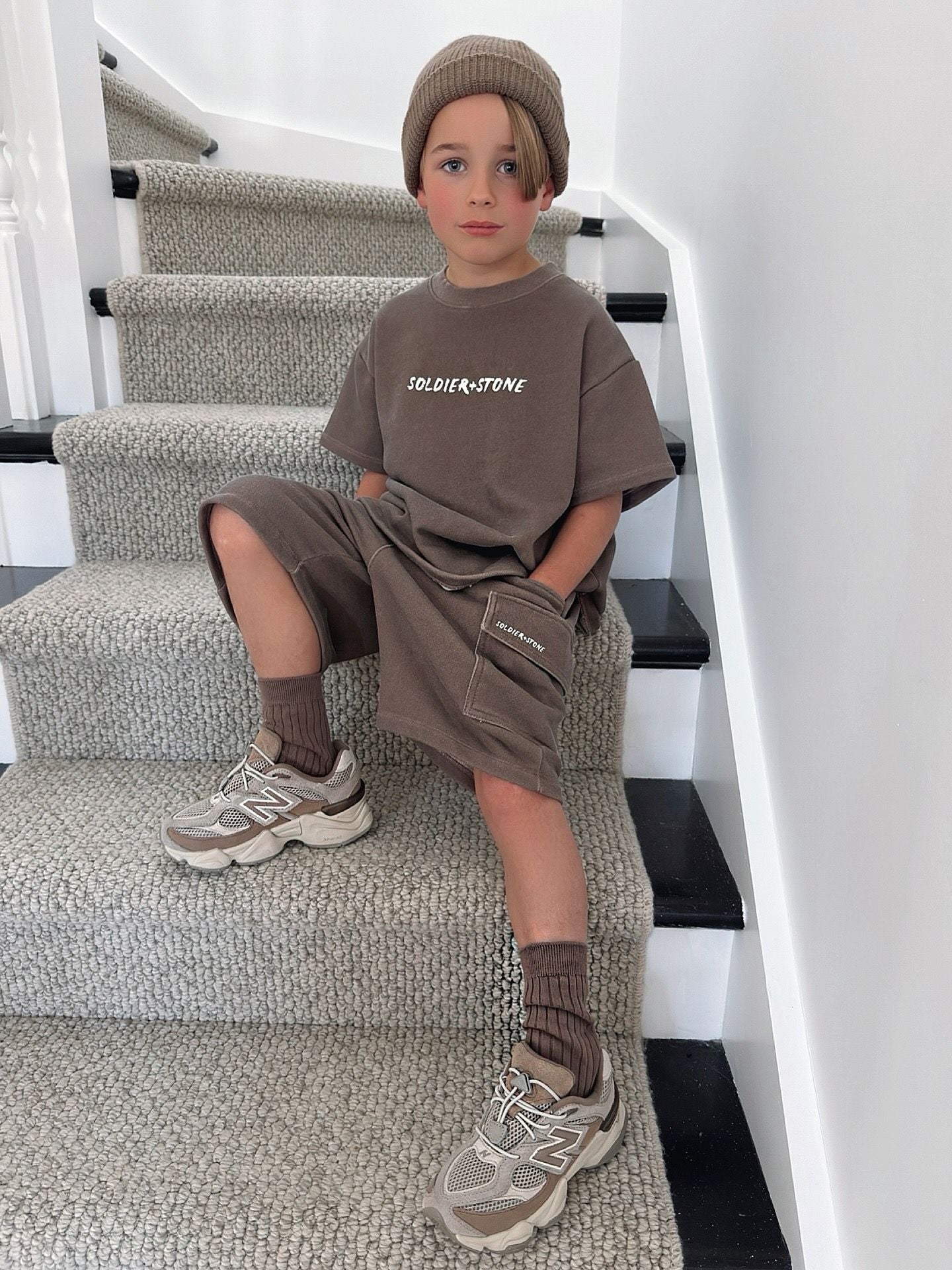 Signature Cargo Tee (Brown)