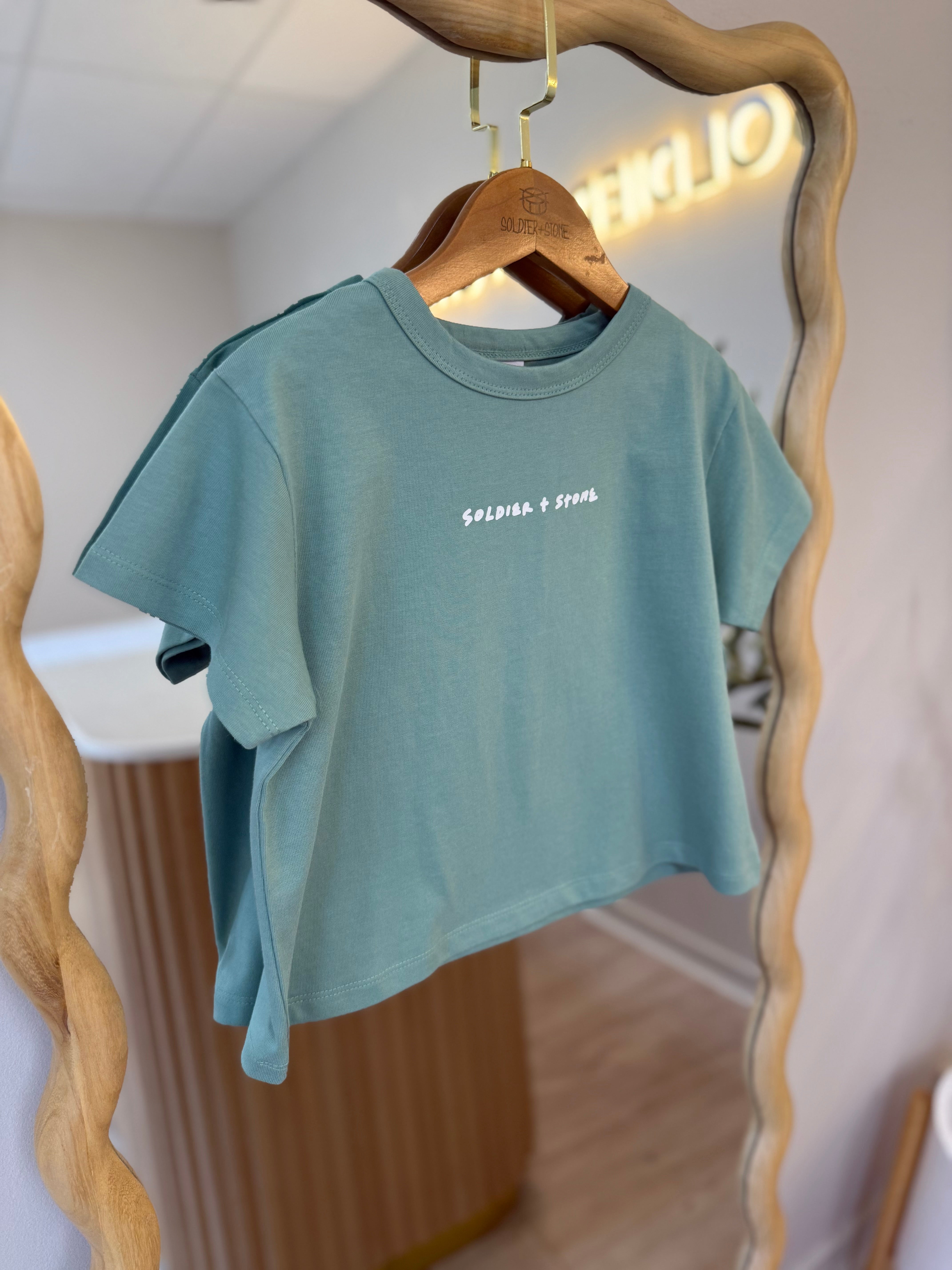 Summer Faves Tee- Pastel Green