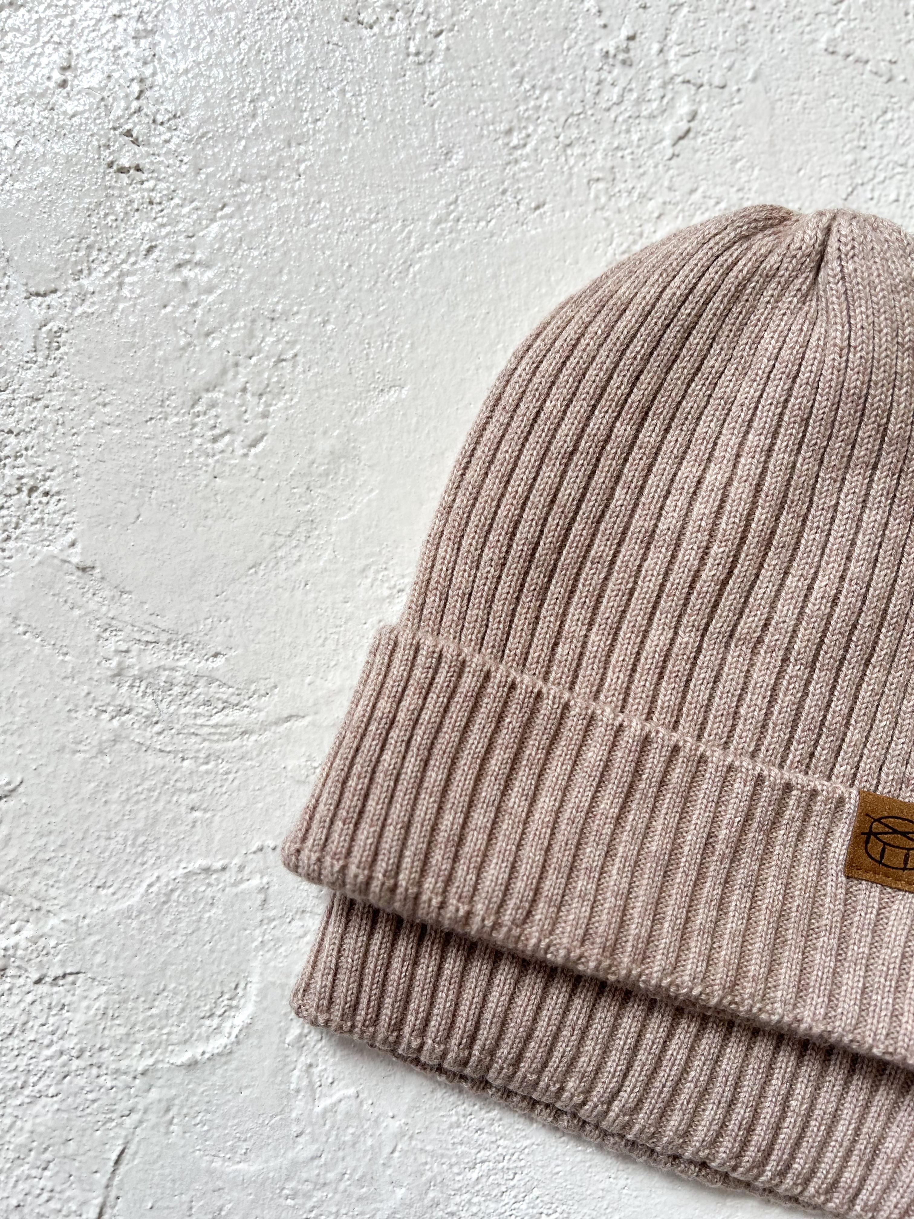 Beanie: Speckled Beige