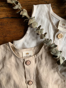 Sand Dune Overalls: Driftwood