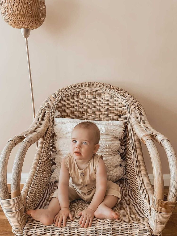 Sand Dune Overalls: Driftwood