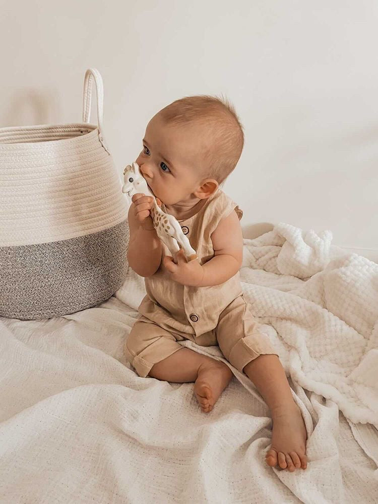 Sand Dune Overalls: Driftwood