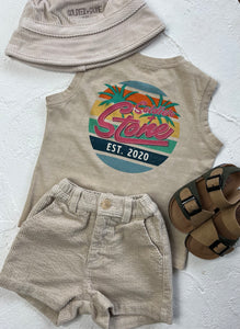 Palm Springs Sleeveless Tee