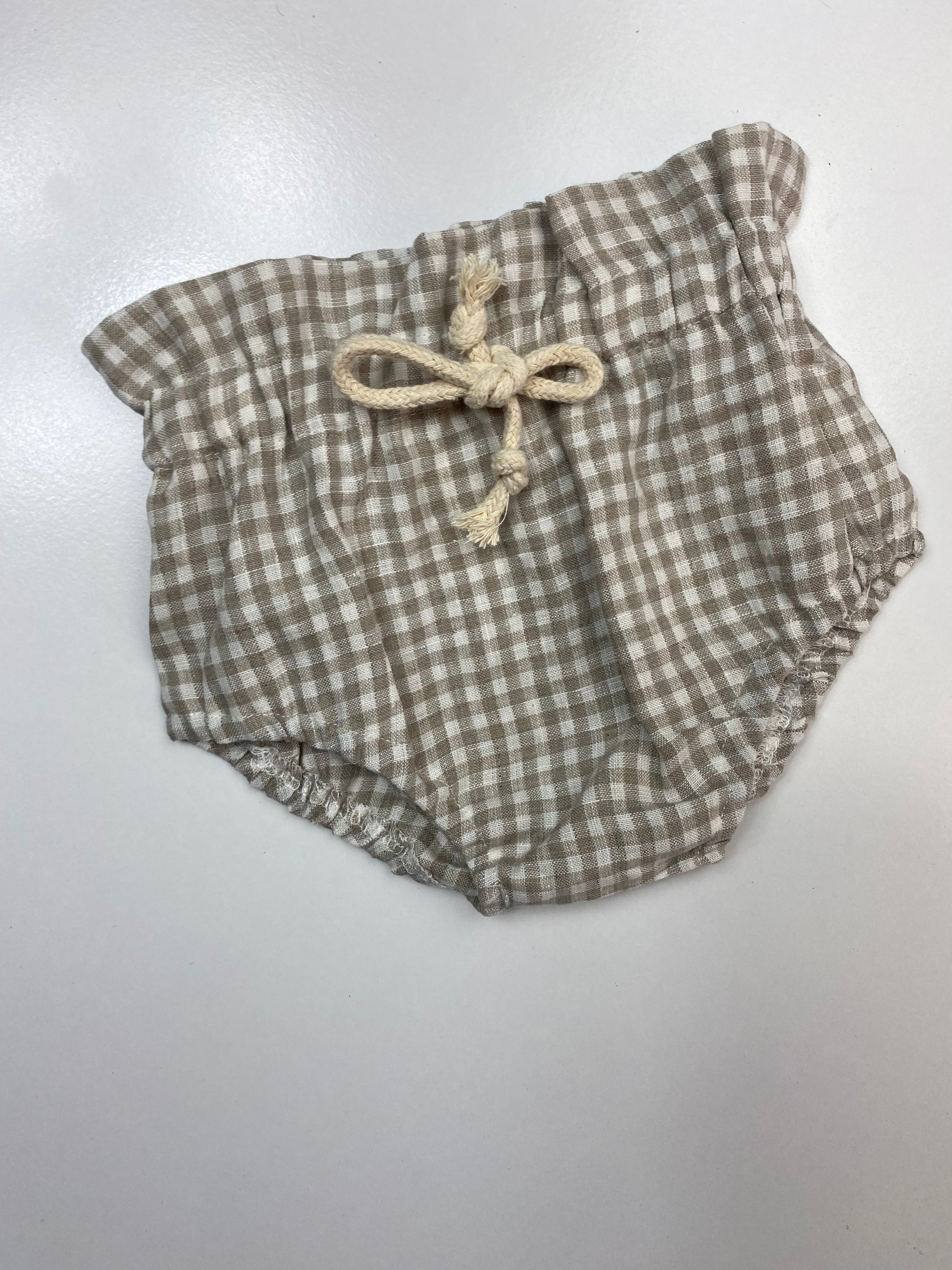 Palm Bloomers: Gingham