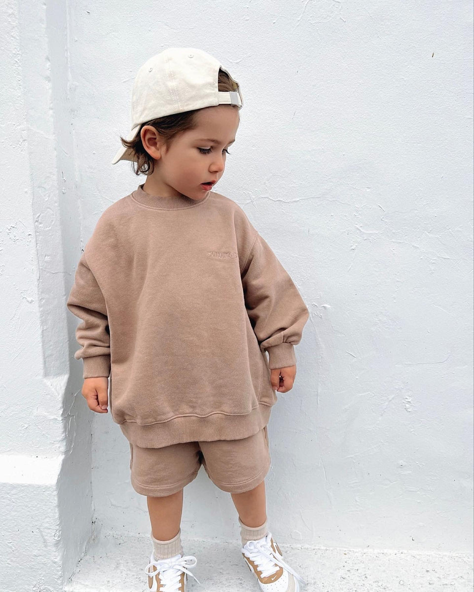 Jumper + Short Set: Maple – Soldier+Stone